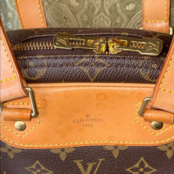 Louis Vuitton Brown Monogram Canvas Shoe Bag VERY CLEAN! - Picture 2 of 10